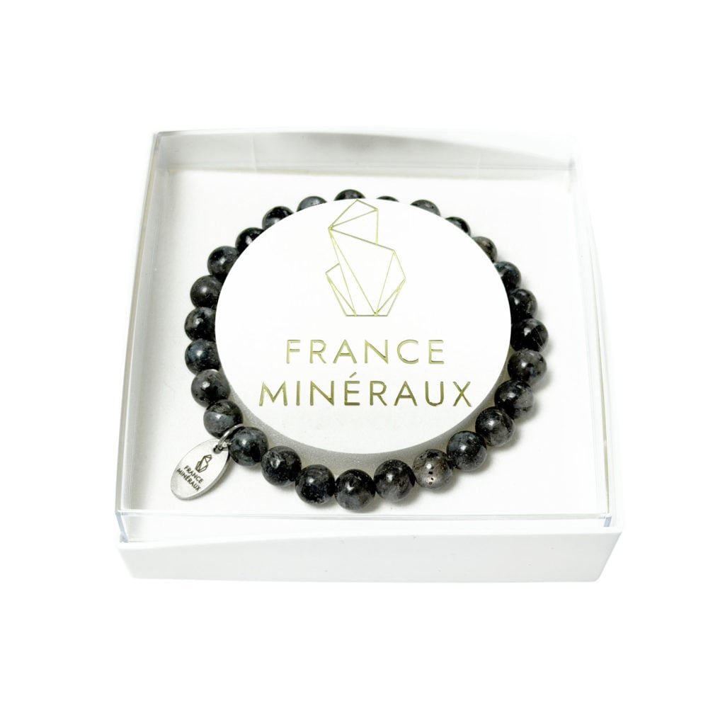 Bracelet Labradorite avec Inclusions – Perles de 6mm