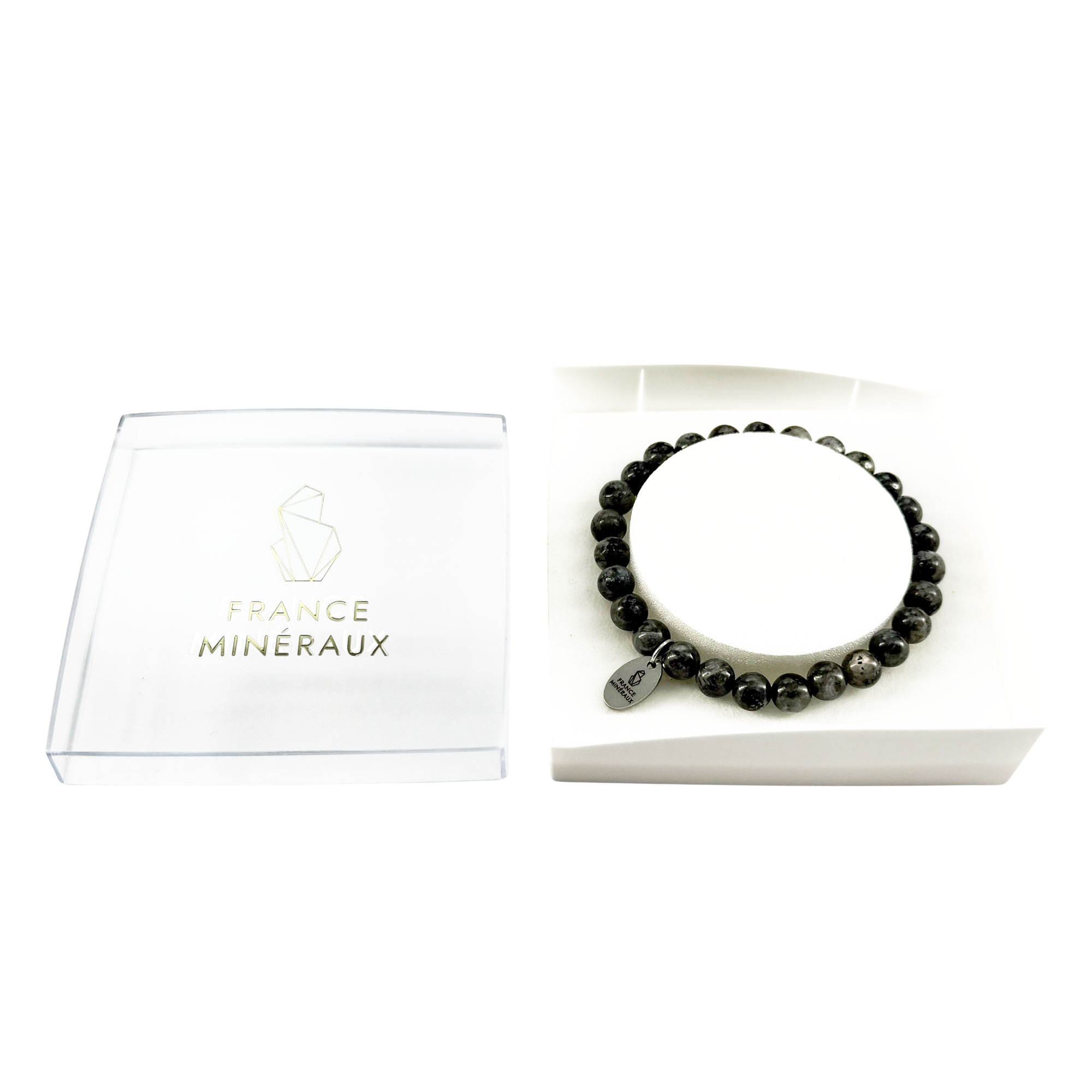 Bracelet Labradorite avec Inclusions - Perles de 6mm – Image 3