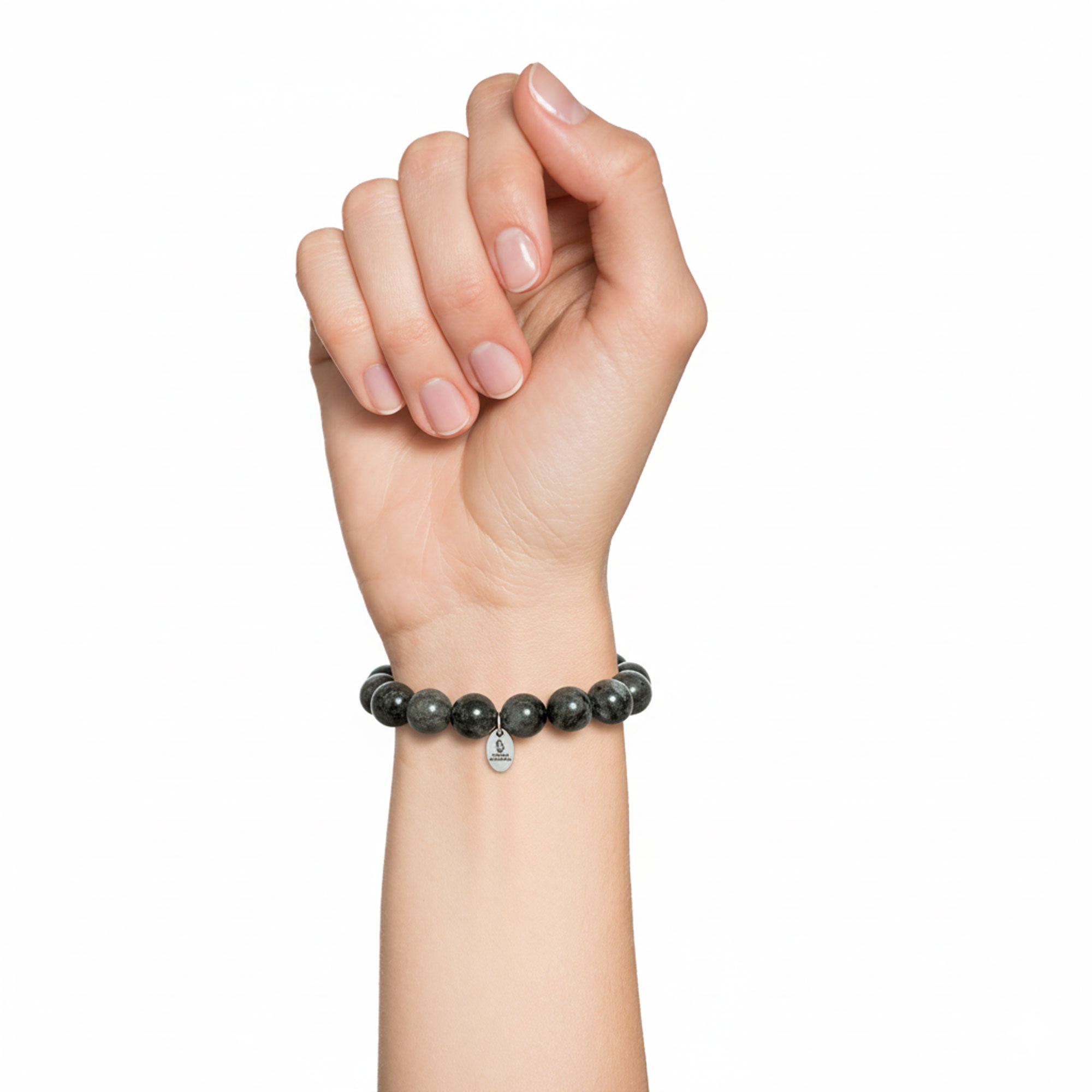 Bracelet Labradorite avec Inclusions - Perles de 10mm – Image 2