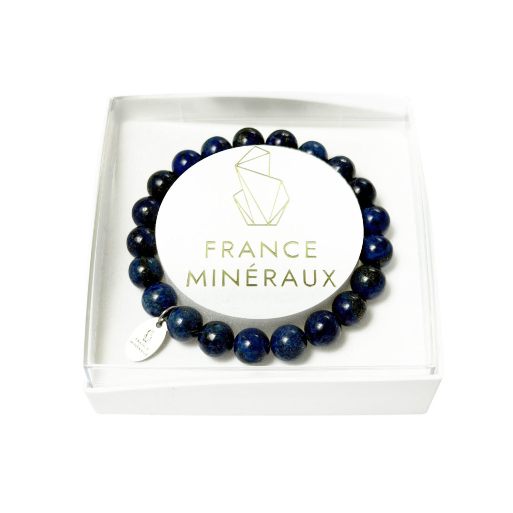 Bracelet Lapis-Lazuli – Perles de 8mm