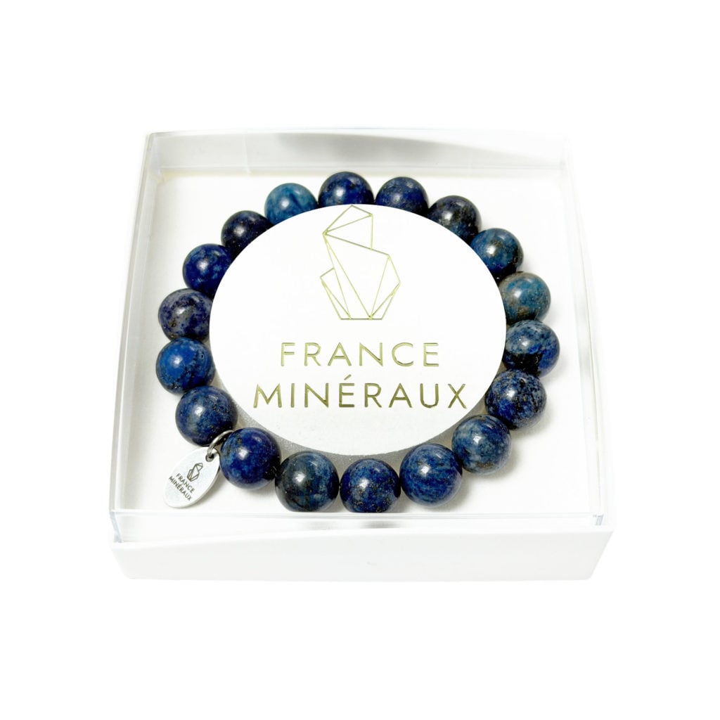 Bracelet Lapis-Lazuli – Perles de 10mm