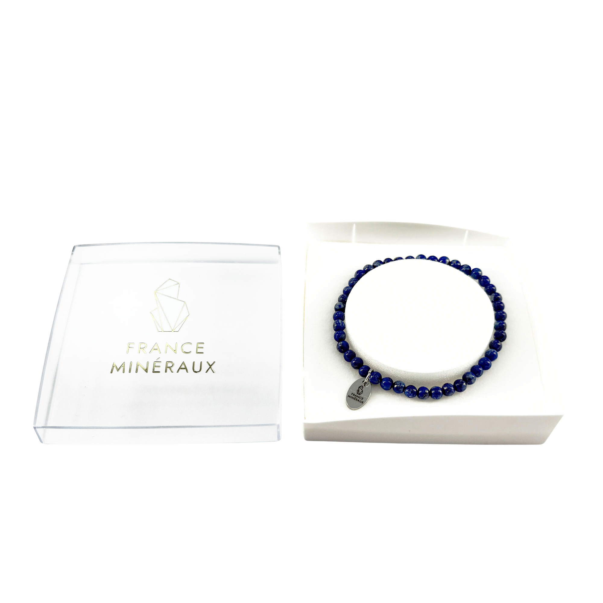 Bracelet Lapis-Lazuli - Perles de 3-4mm – Image 3