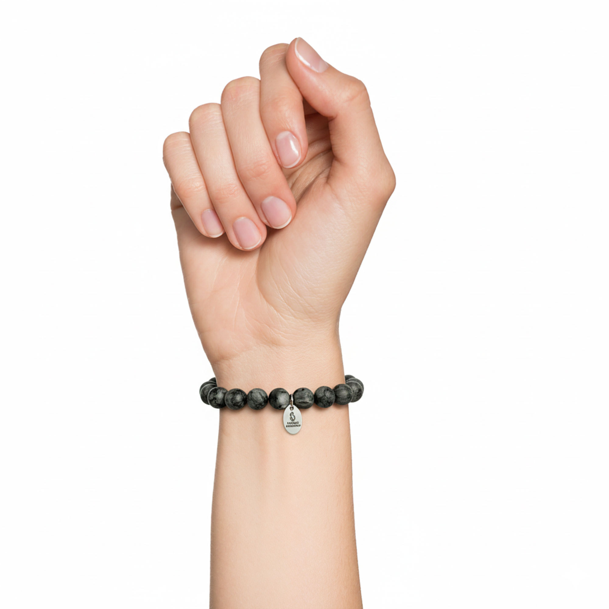 Bracelet Larvikite - Perles de 8mm – Image 2