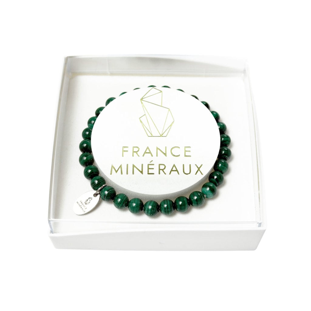 Bracelet Malachite – Perles de 6mm