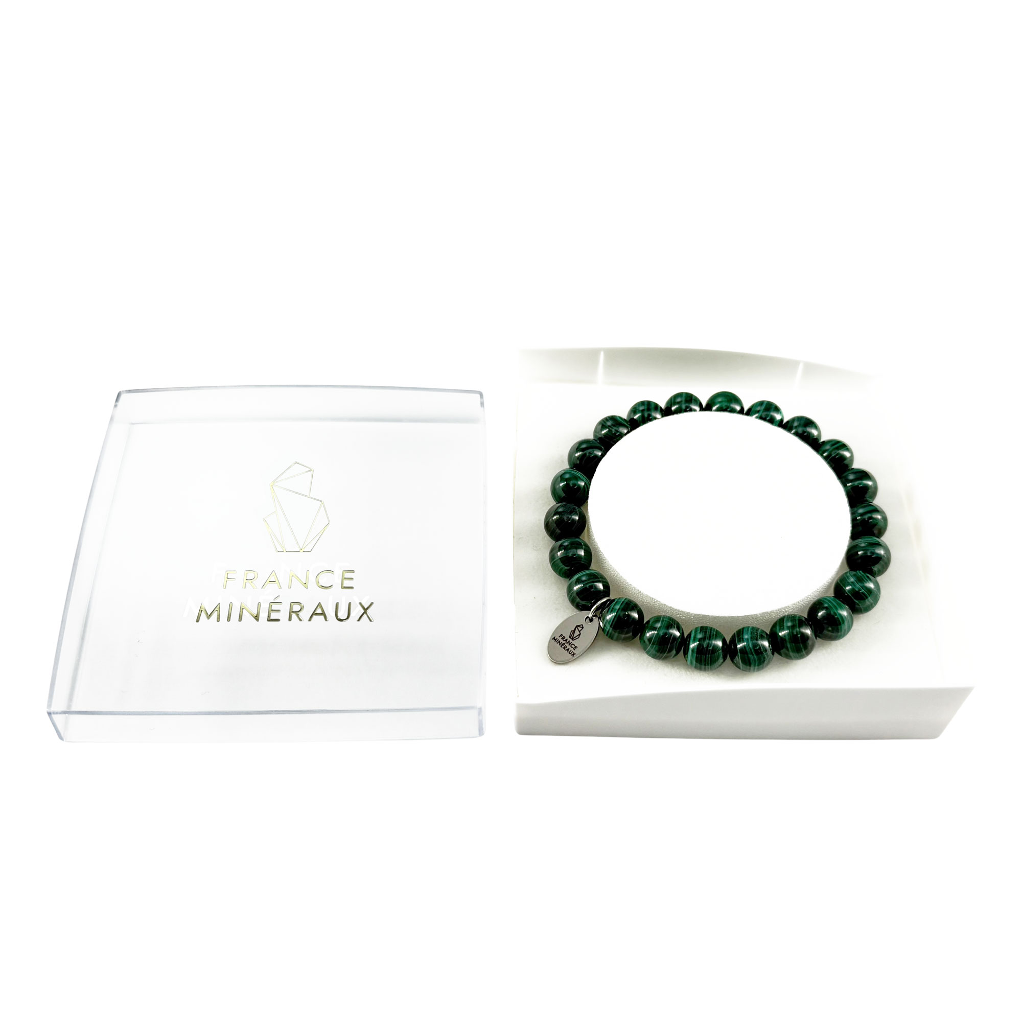 Bracelet Malachite - Perles de 8mm – Image 3