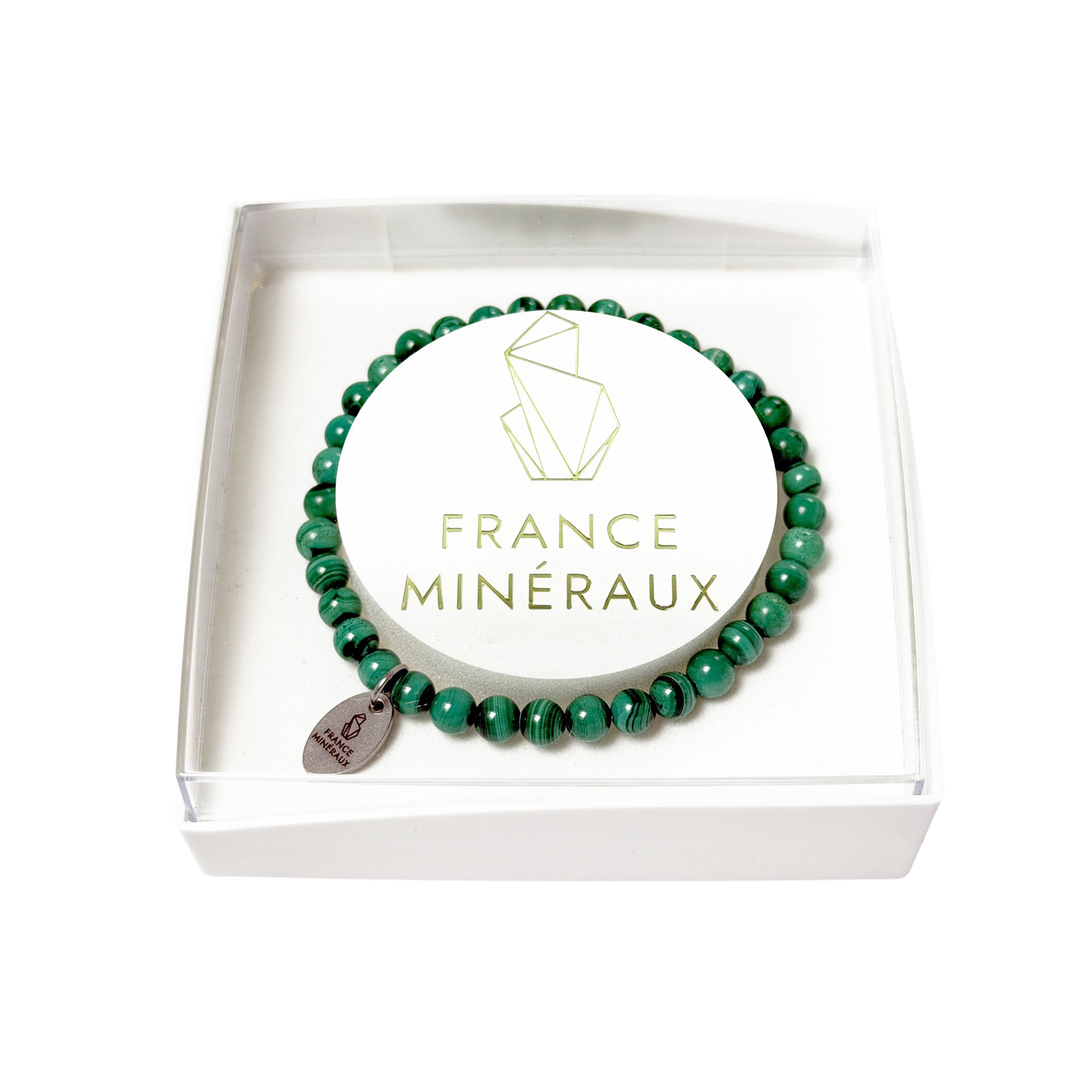 Bracelet Malachite - Perles de 3-4mm