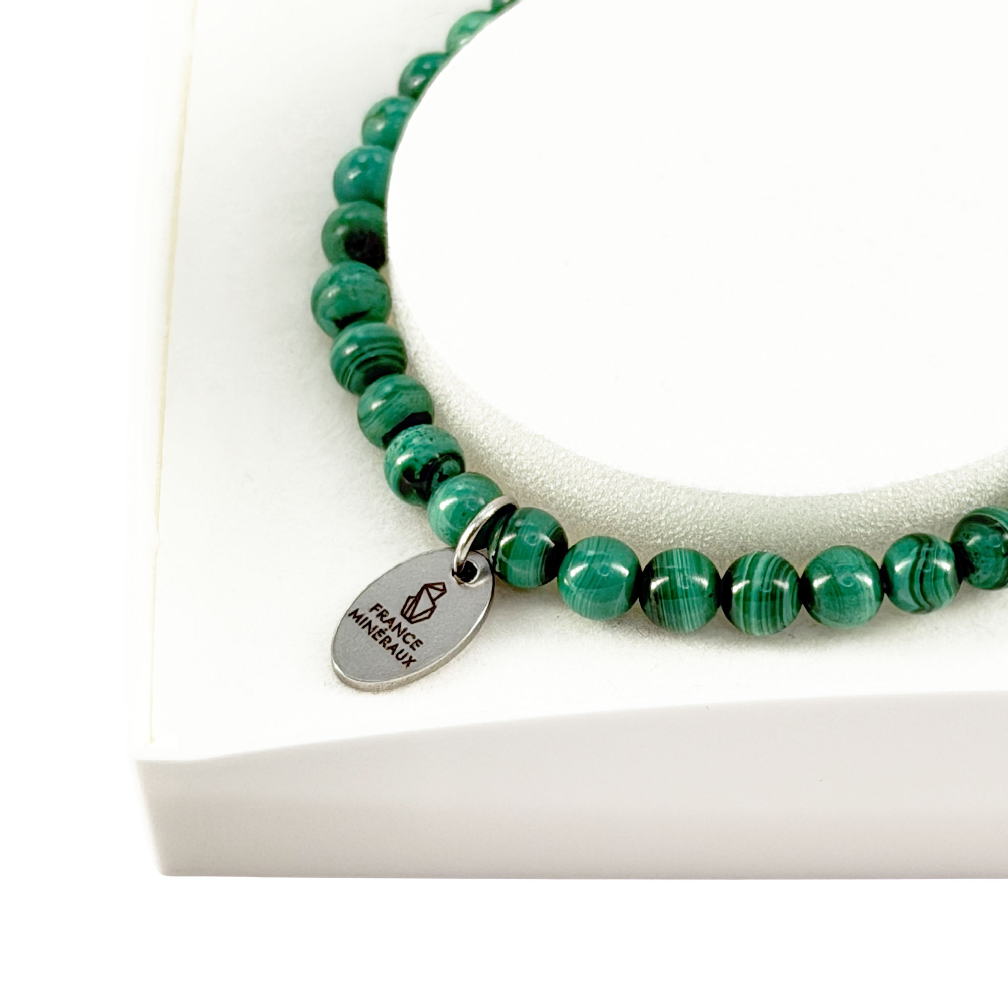 Bracelet Malachite - Perles de 3-4mm – Image 3