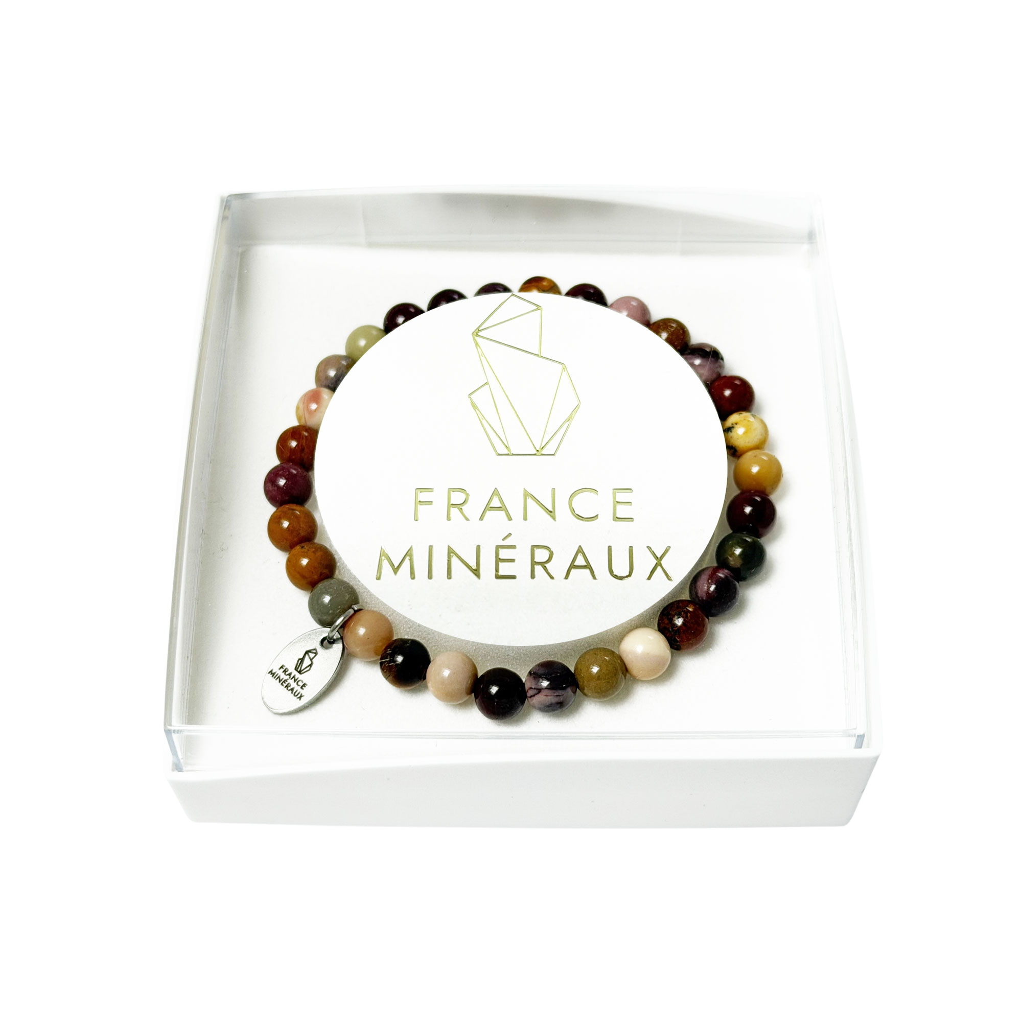 Bracelet Mookaïte - Perles de 6mm