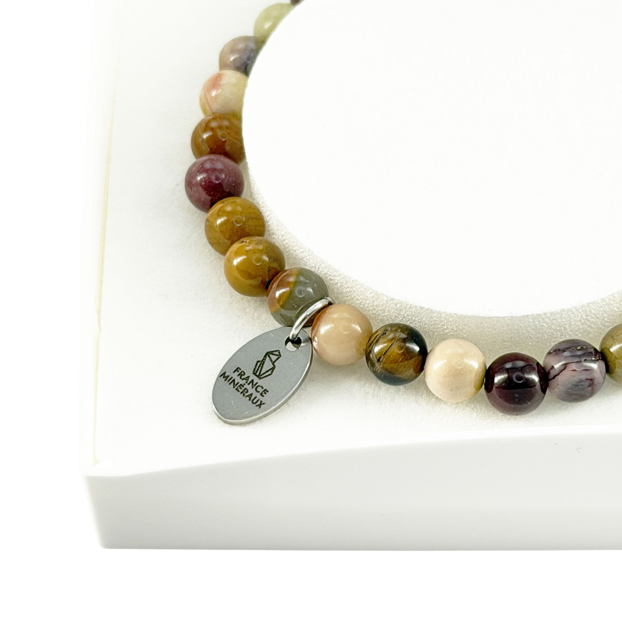 Bracelet Mookaïte - Perles de 6mm – Image 4