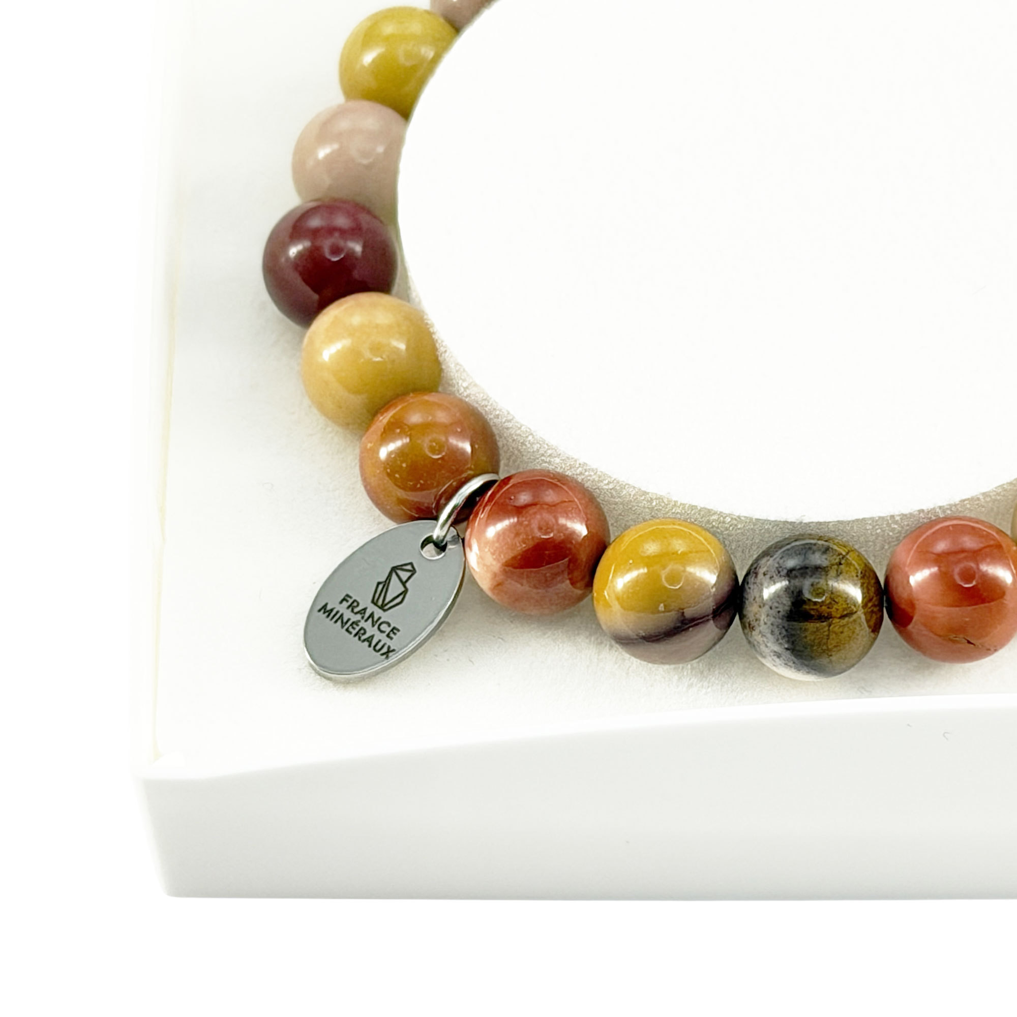 Bracelet Mookaïte - Perles de 8mm – Image 4