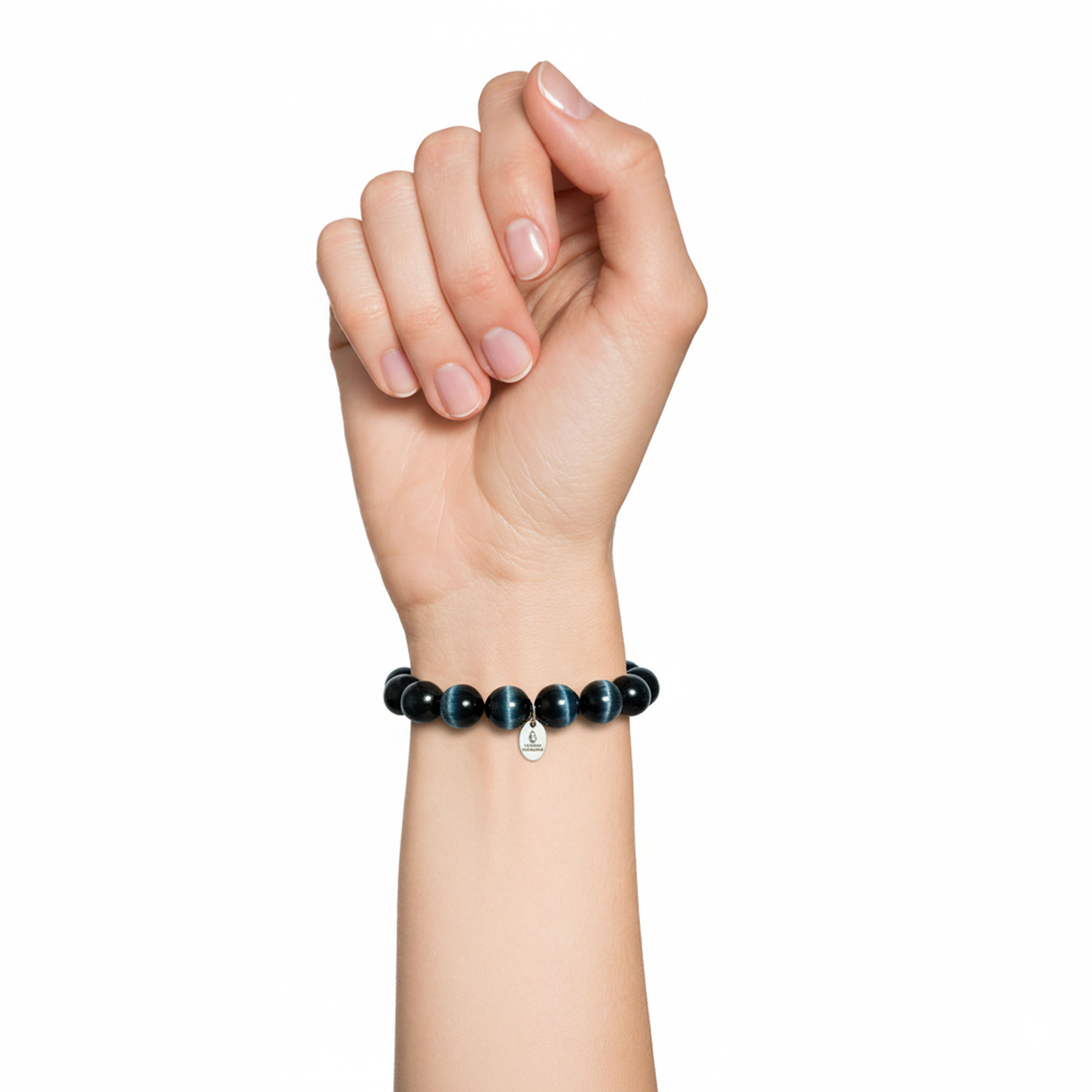 Bracelet Oeil de Faucon - Perles de 12mm – Image 2