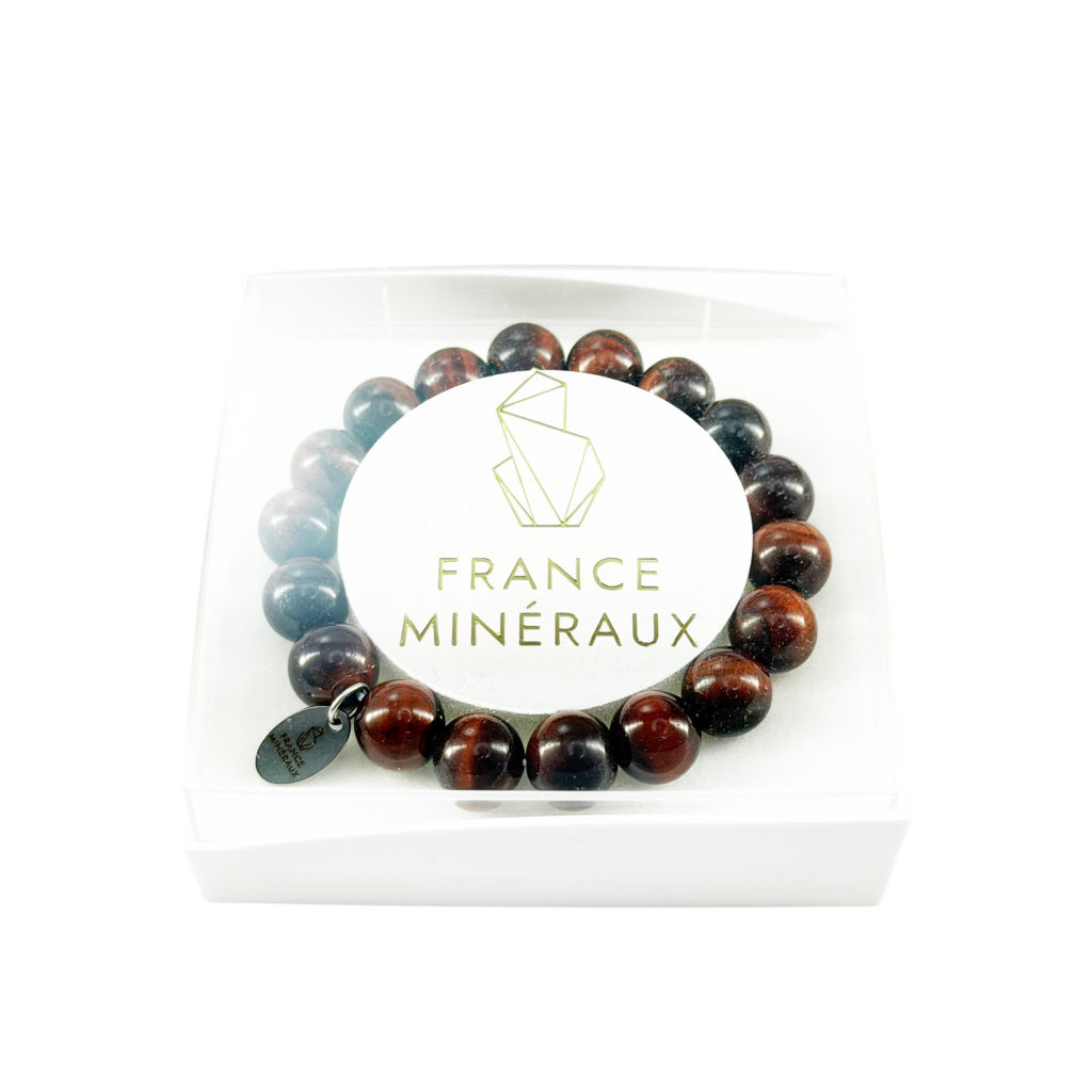 Bracelet Oeil de Taureau – Perles de 10mm