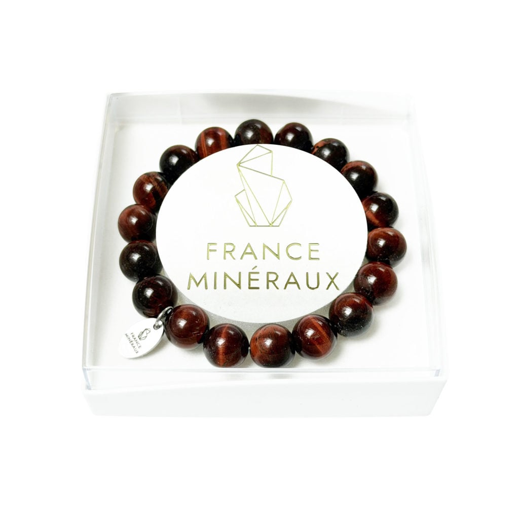 Bracelet Oeil de Taureau – Perles de 12mm