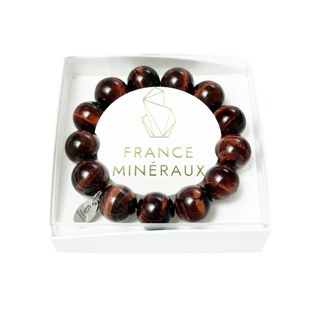 Bracelet Oeil de Taureau – Perles de 14mm