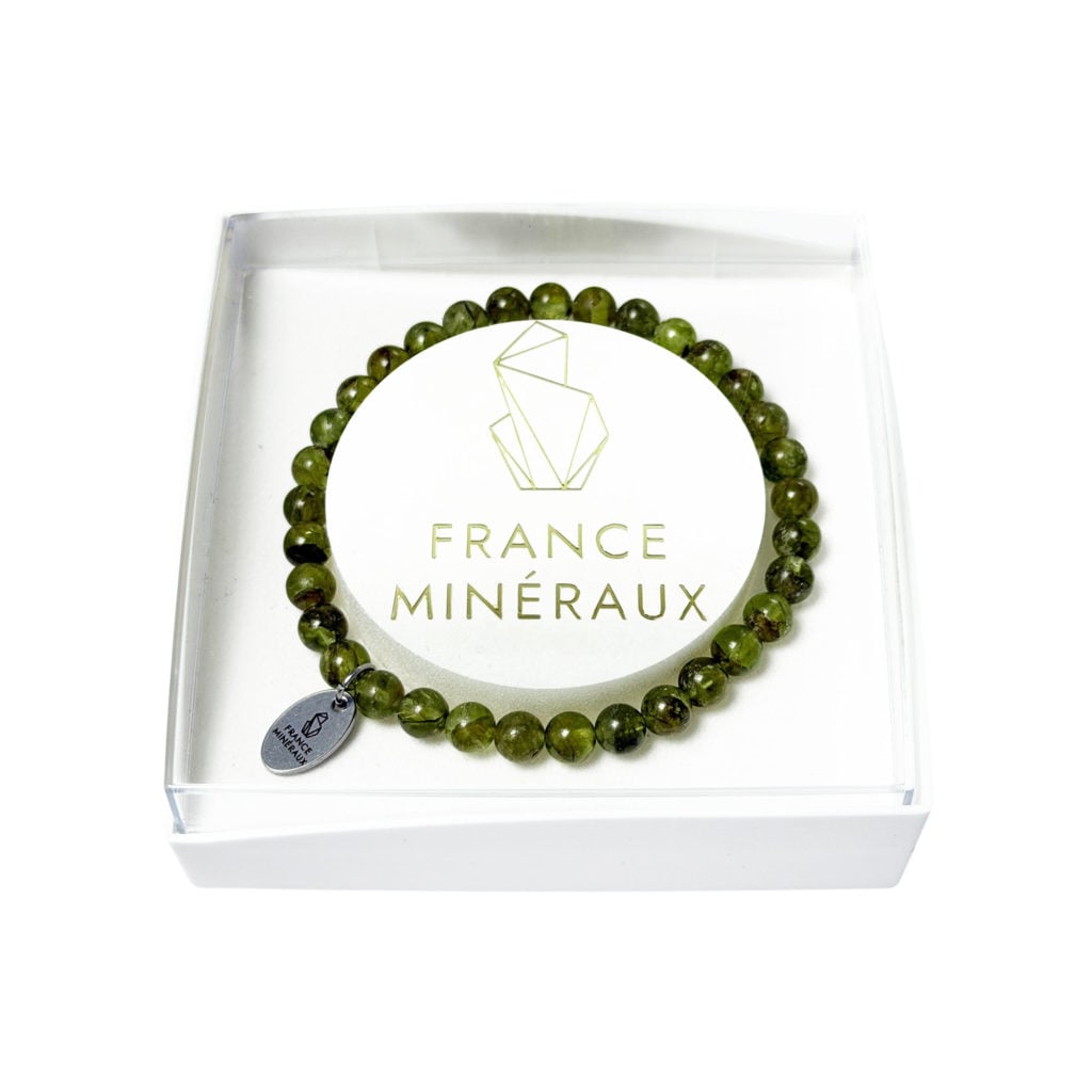 Bracelet Olivine – Perles de 6mm