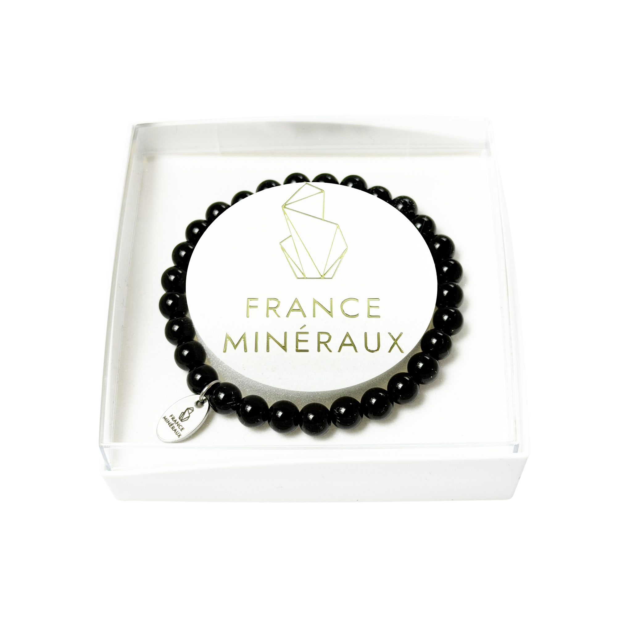 Bracelet Onyx - Perles de 6mm