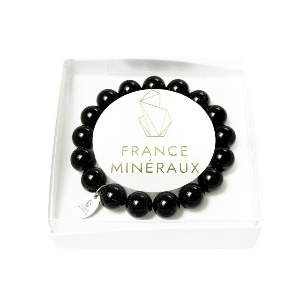 Bracelet Onyx – Perles de 10mm