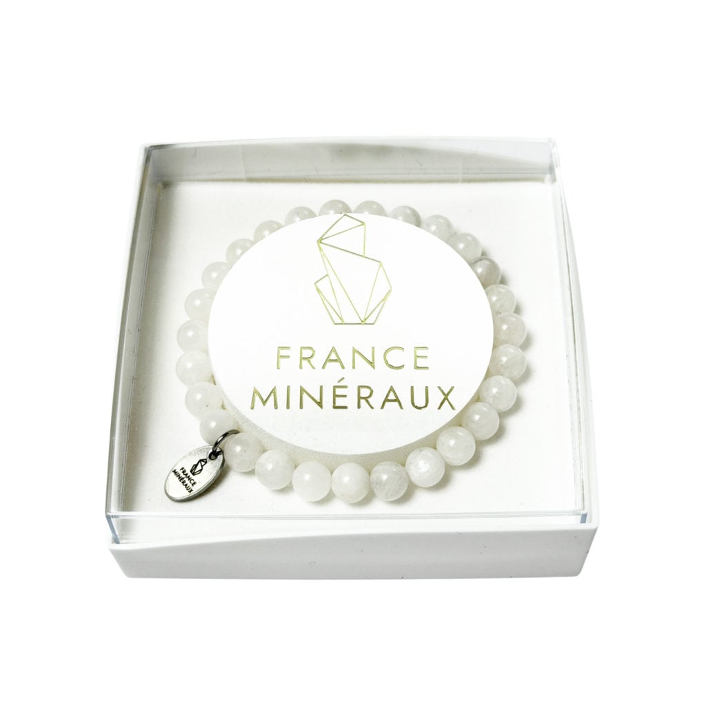 Bracelet Pierre de Lune – Perles de 6mm