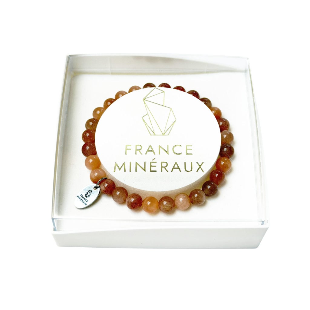 Bracelet Pierre de Soleil – Perles de 6mm