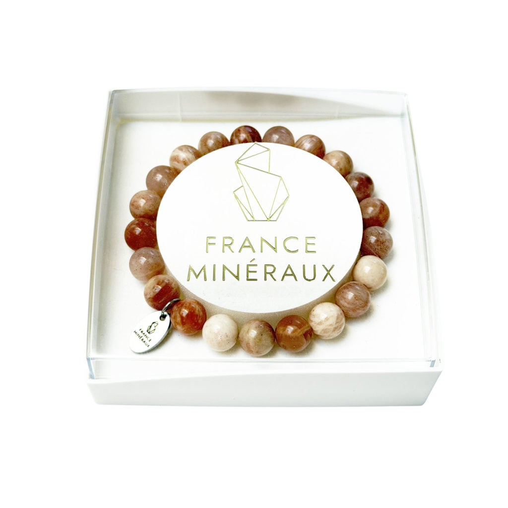 Bracelet Pierre de Soleil – Perles de 8mm