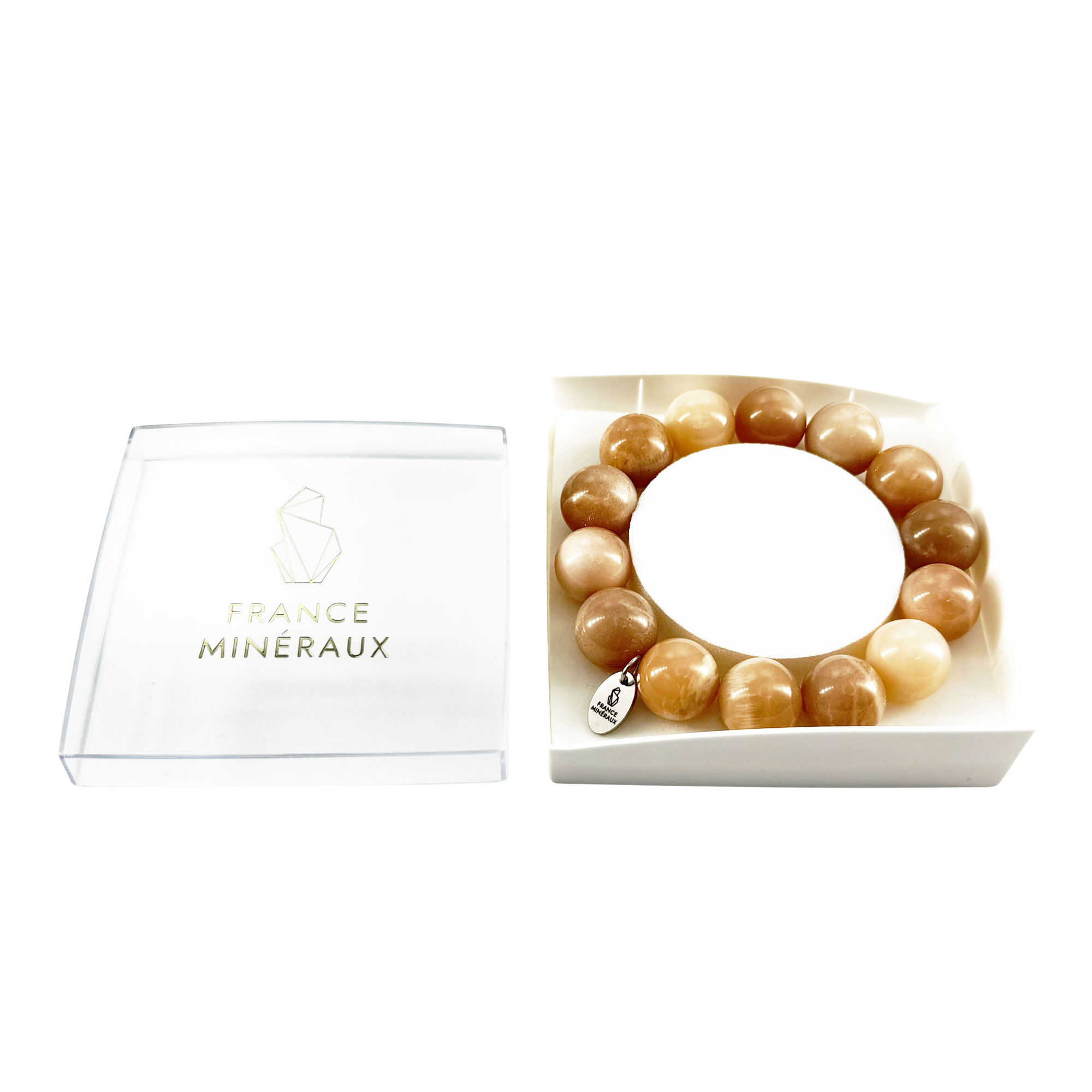 Bracelet Pierre de Soleil - Perles de 14mm – Image 3