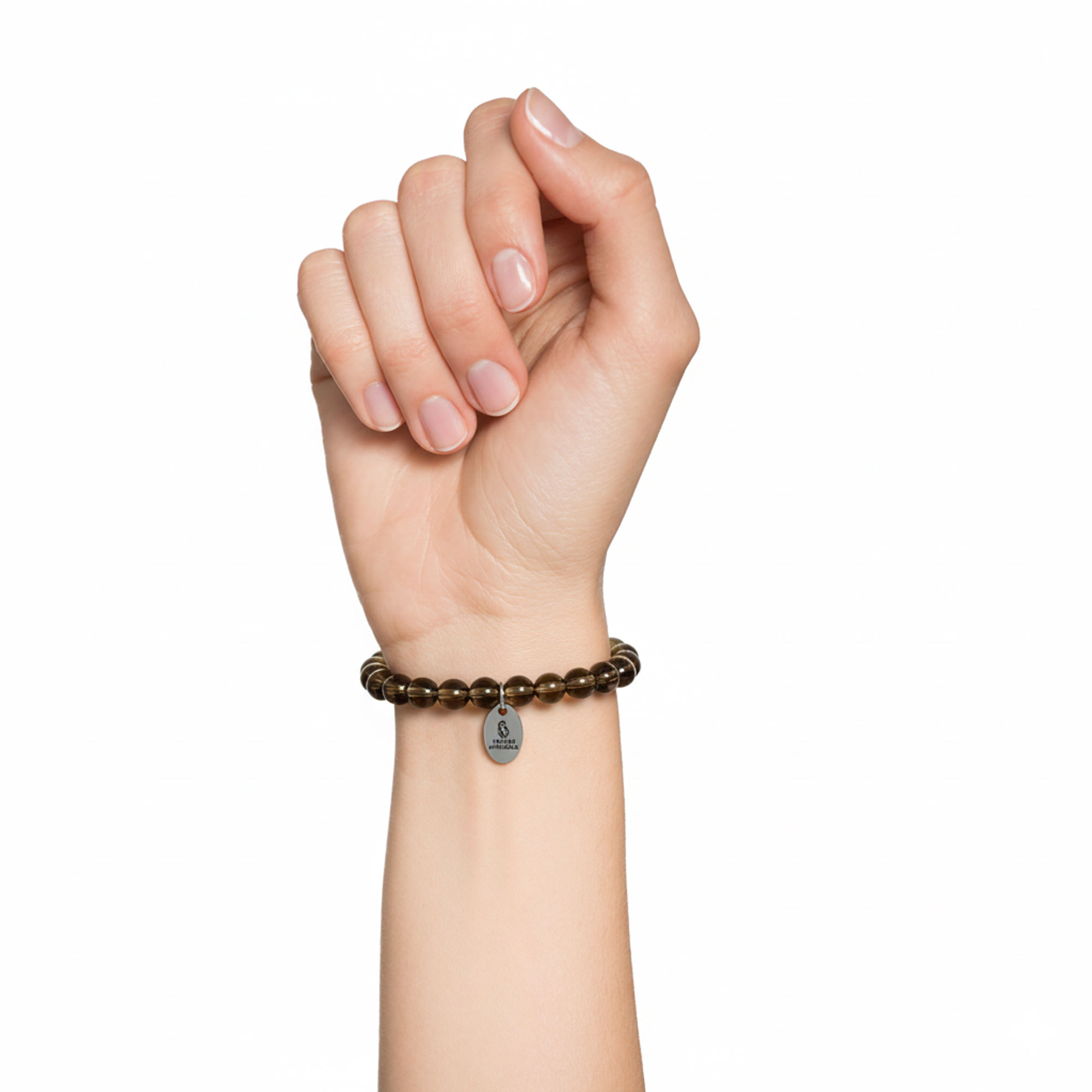 Bracelet Quartz Fumé - Perles de 6mm – Image 2