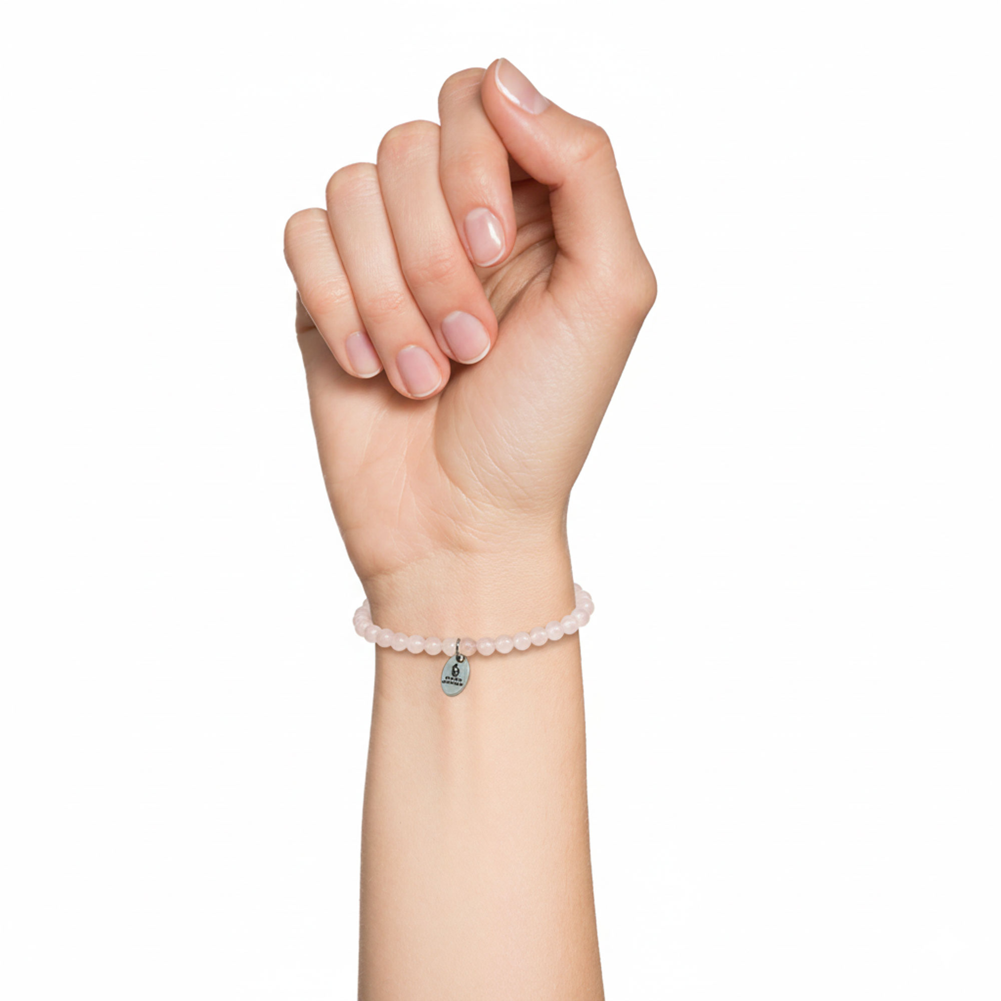 Bracelet Quartz Rose - Perles de 3-4mm – Image 2