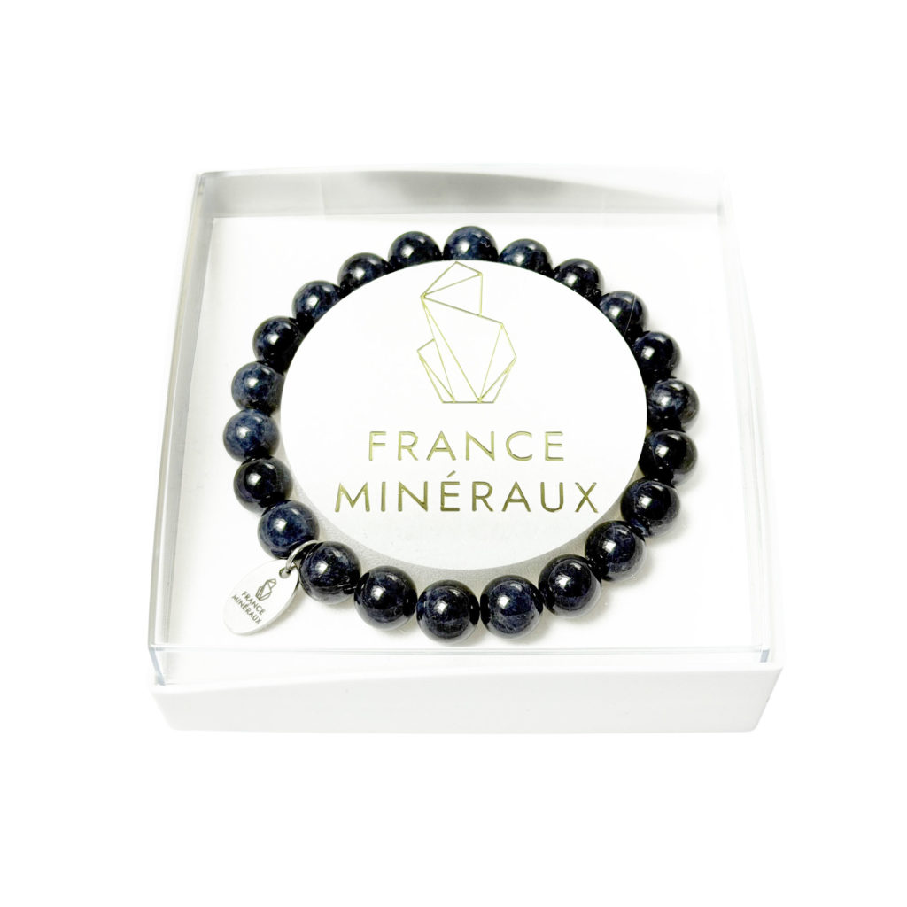 Bracelet Saphir – Perles de 8mm