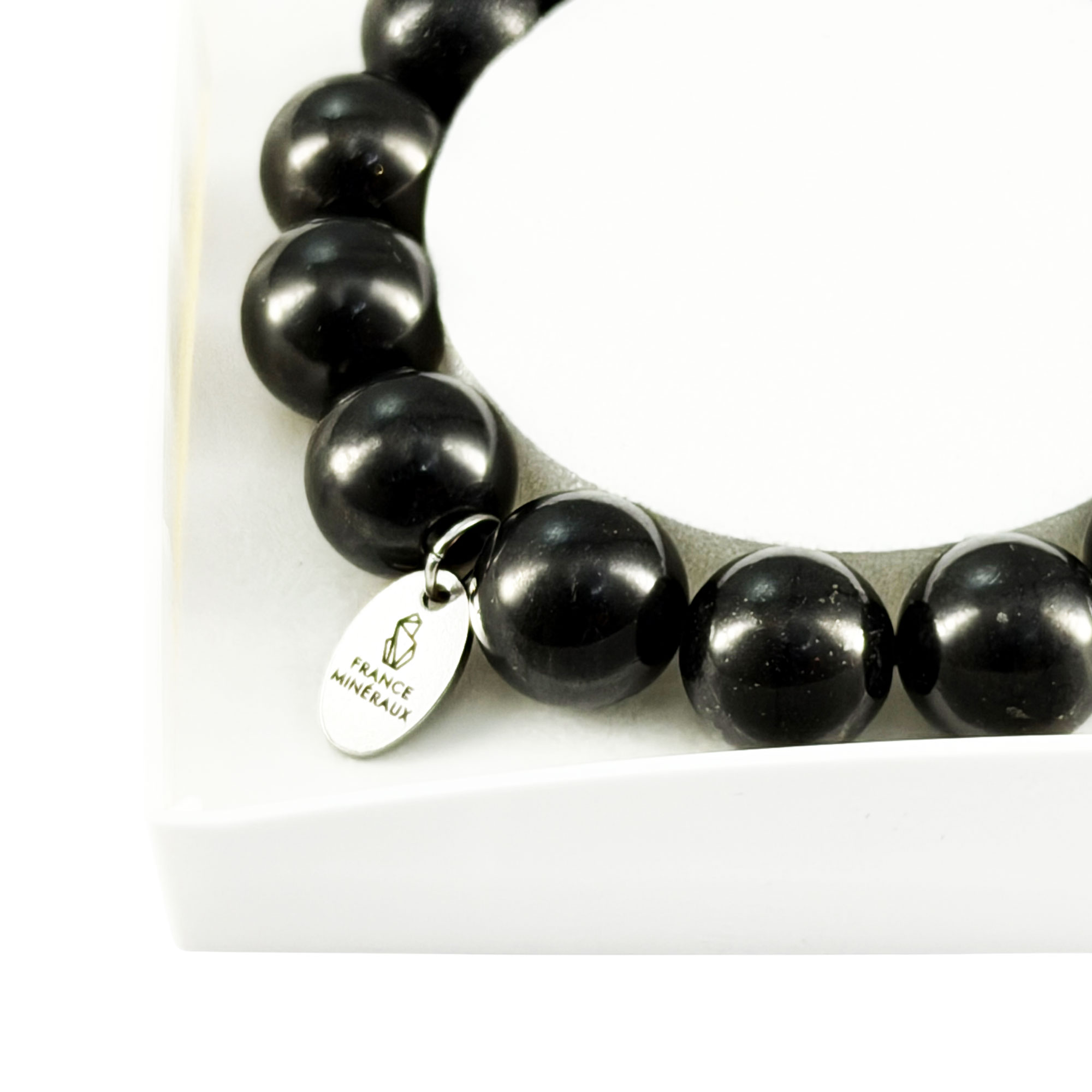 Bracelet Shungite - Perles de 12mm – Image 4