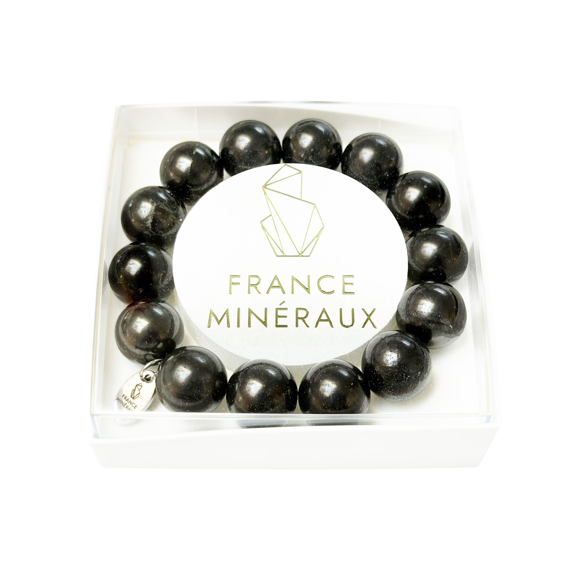 Bracelet Shungite - Perles de 14mm