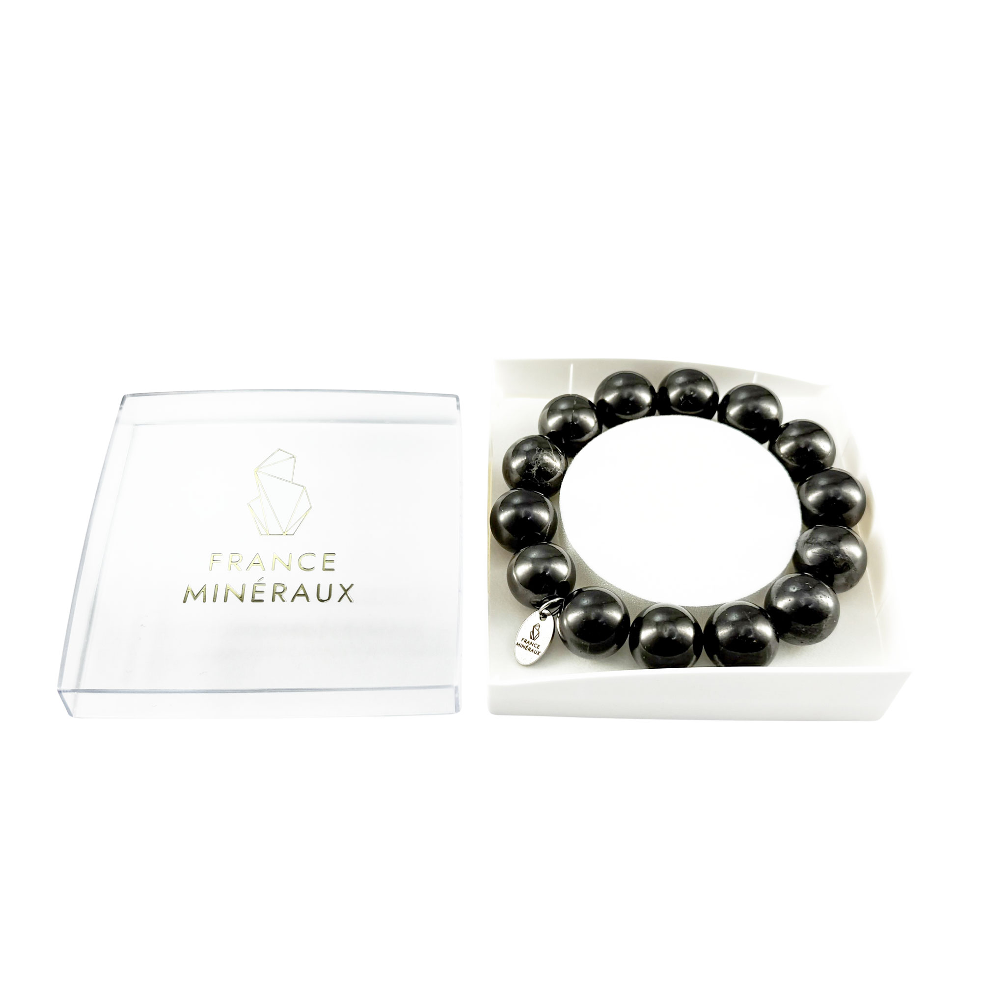 Bracelet Shungite - Perles de 14mm – Image 3
