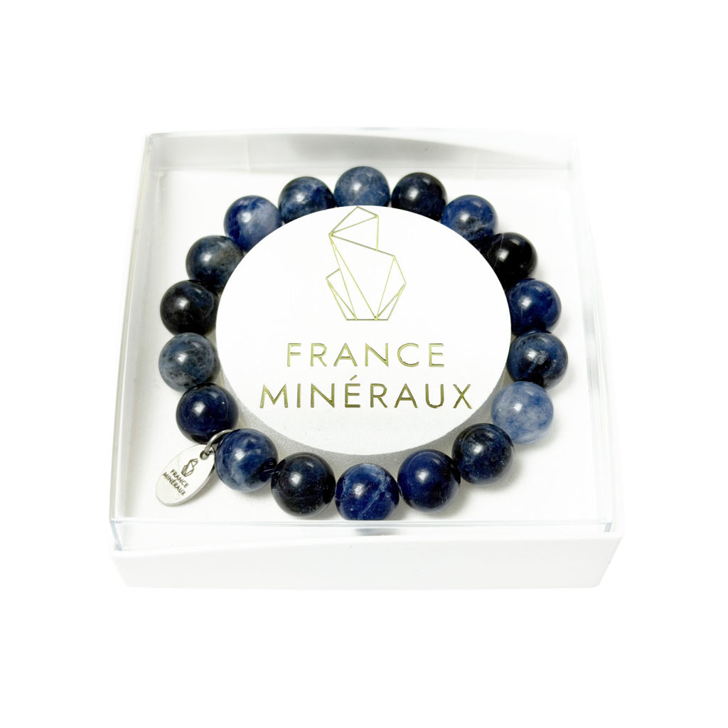 Bracelet Sodalite – Perles de 10mm