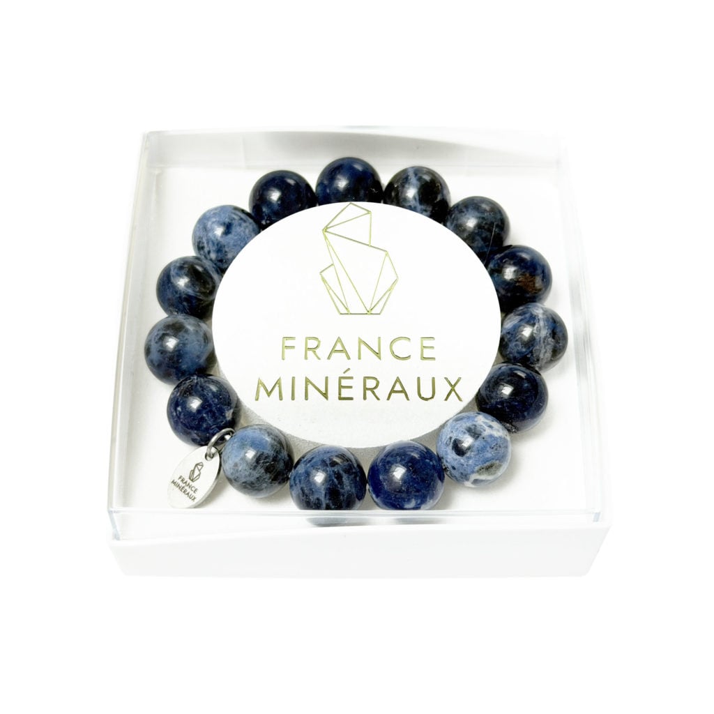 Bracelet Sodalite – Perles de 12mm