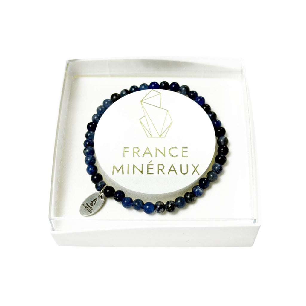 Bracelet Sodalite – Perles de 3-4mm