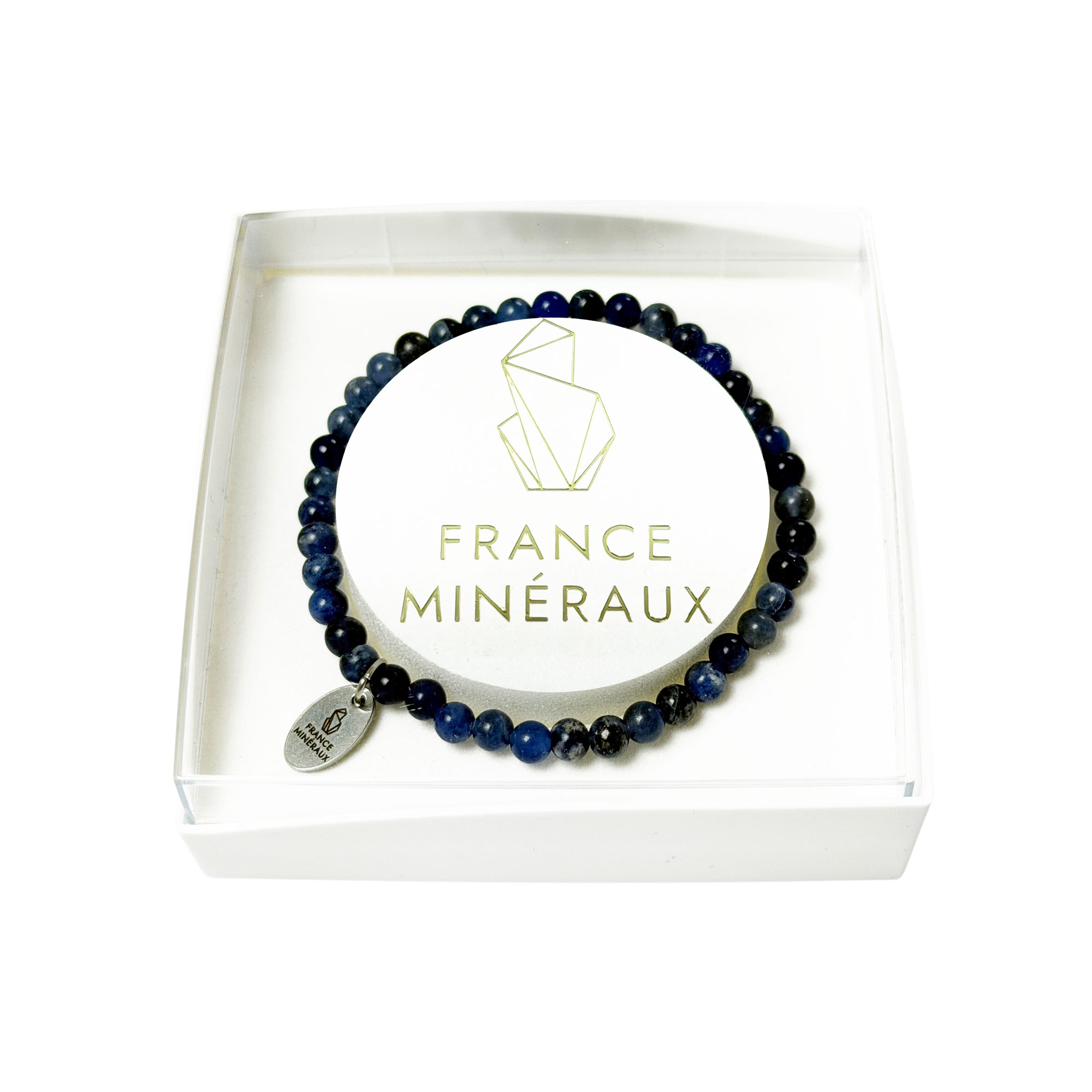 Bracelet Sodalite - Perles de 3-4mm