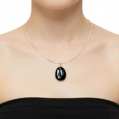 pendentif-argent-925-hypersthene-pierre-roulee