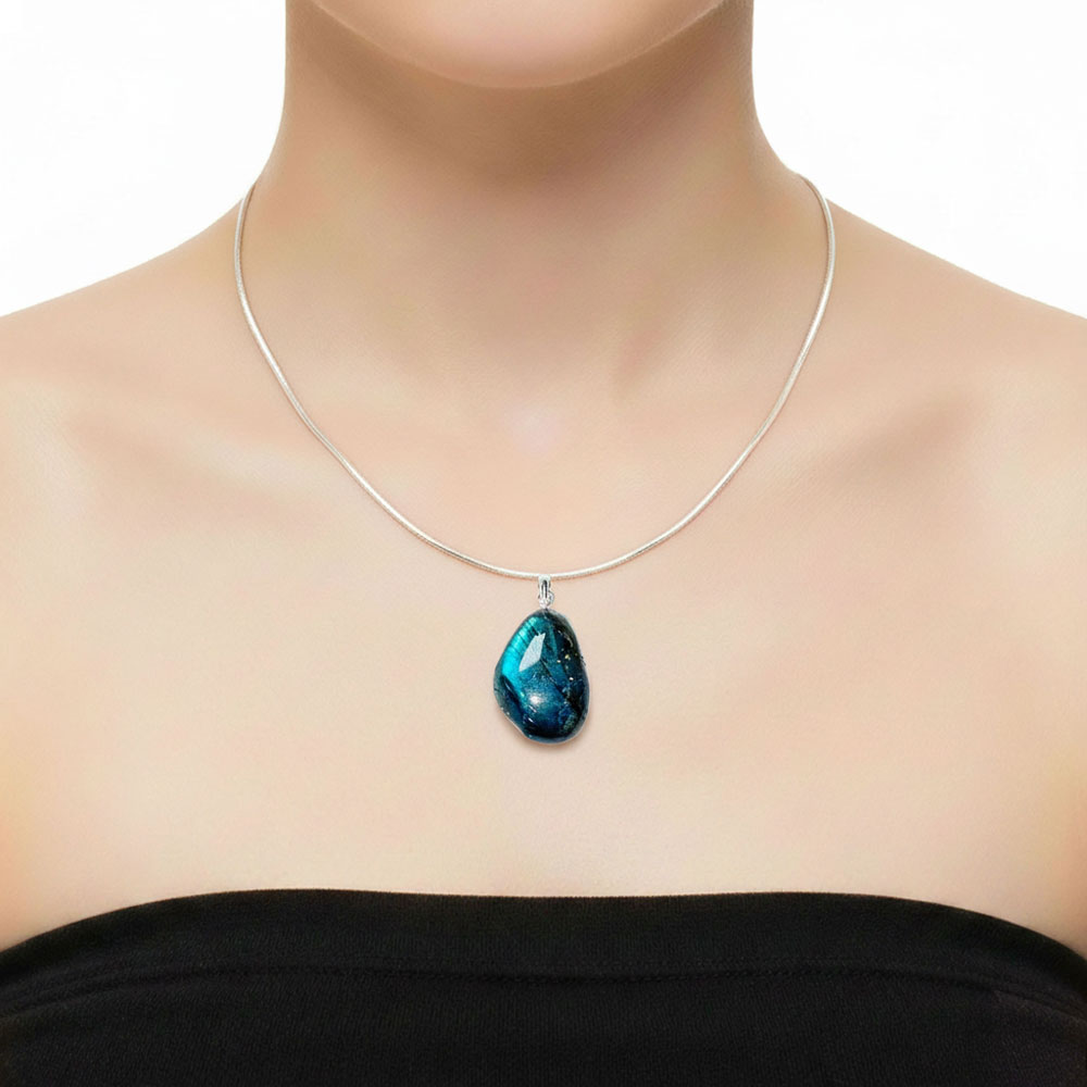 pendentif-argent-925-labradorite-pierre-roulee