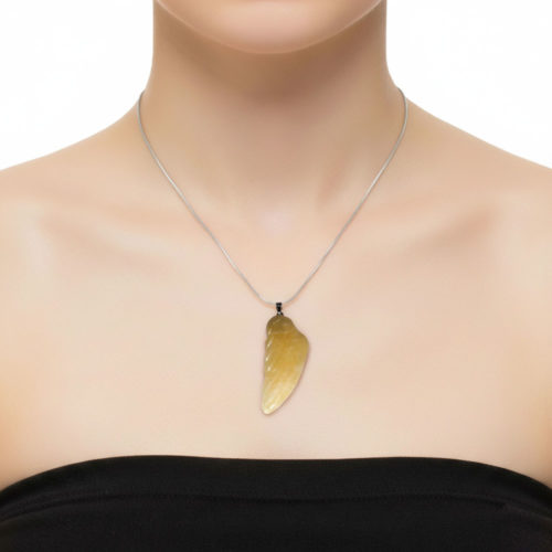 pendentif-calcite-orange-aile-ange