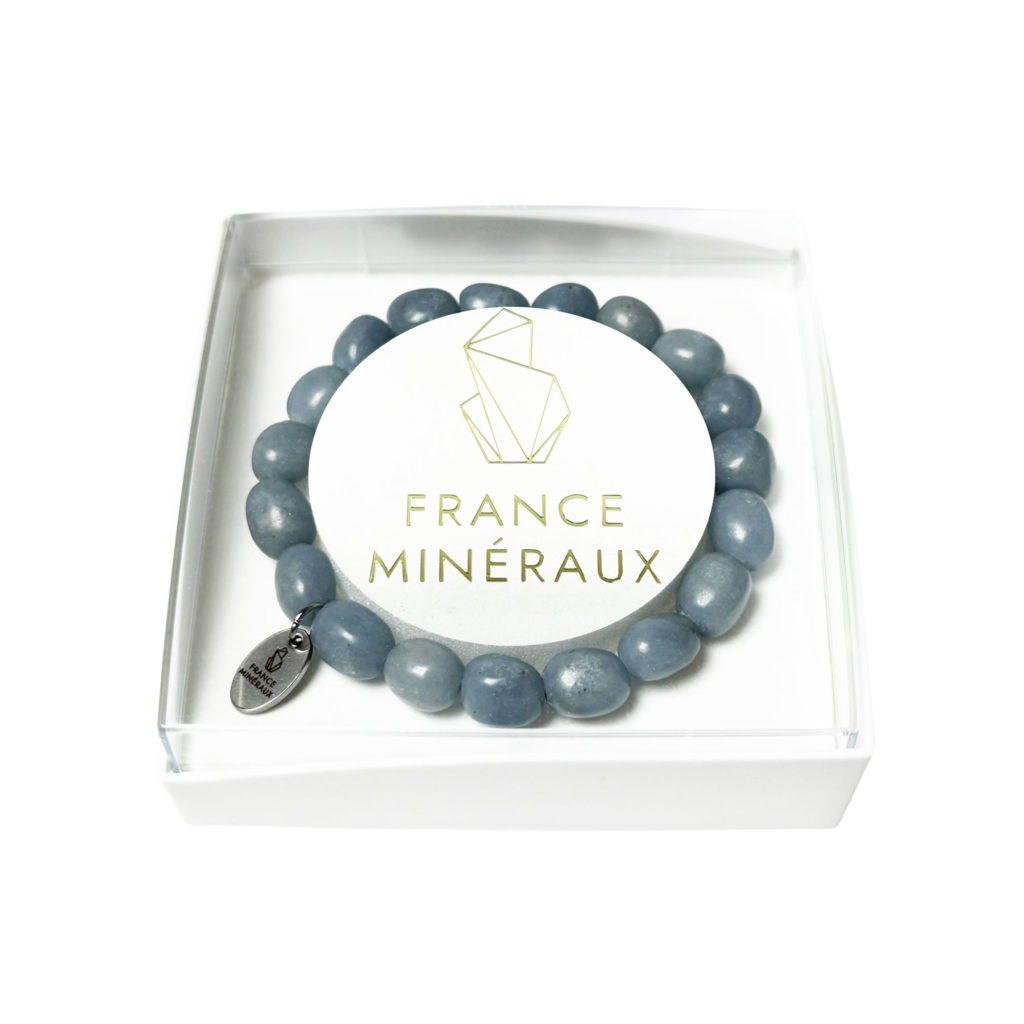 Bracelet Angélite – Pierres Pépites