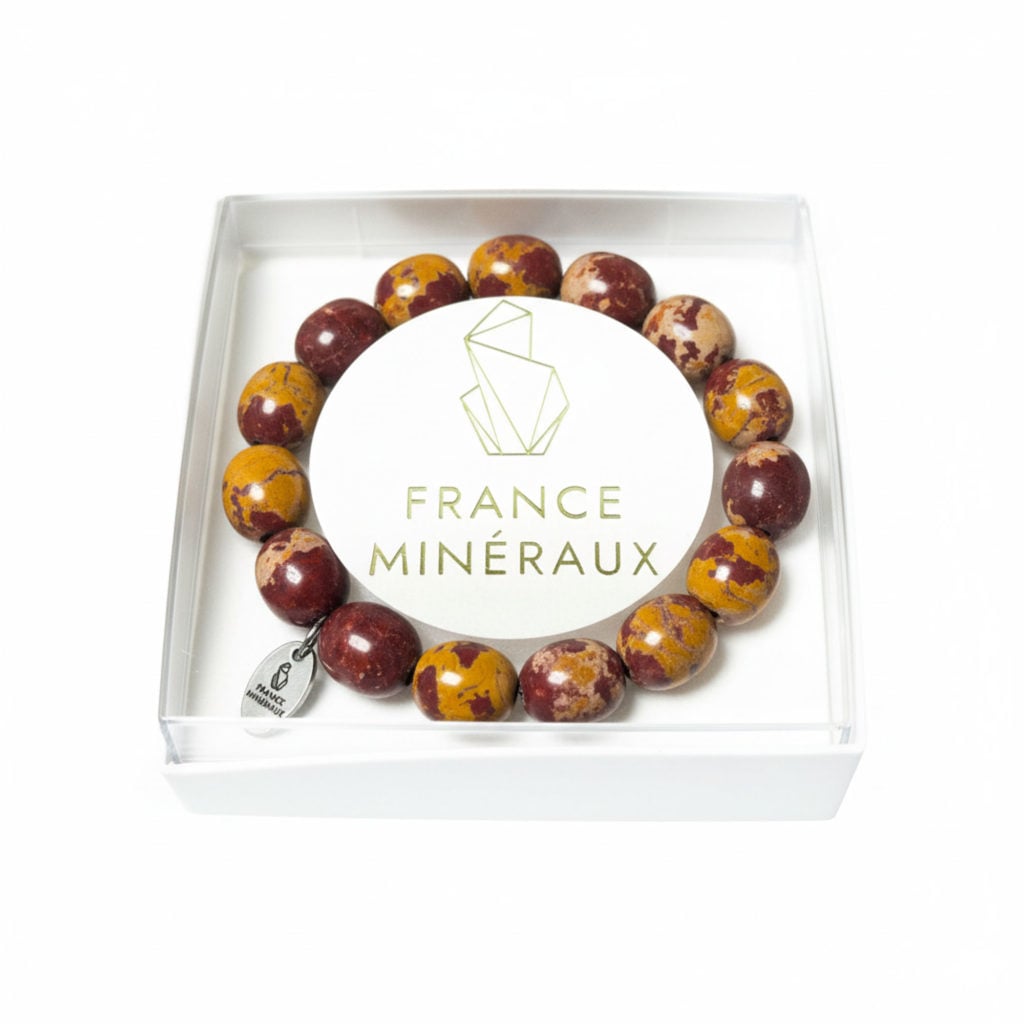 Bracelet Mookaïte – Pierres Pépites