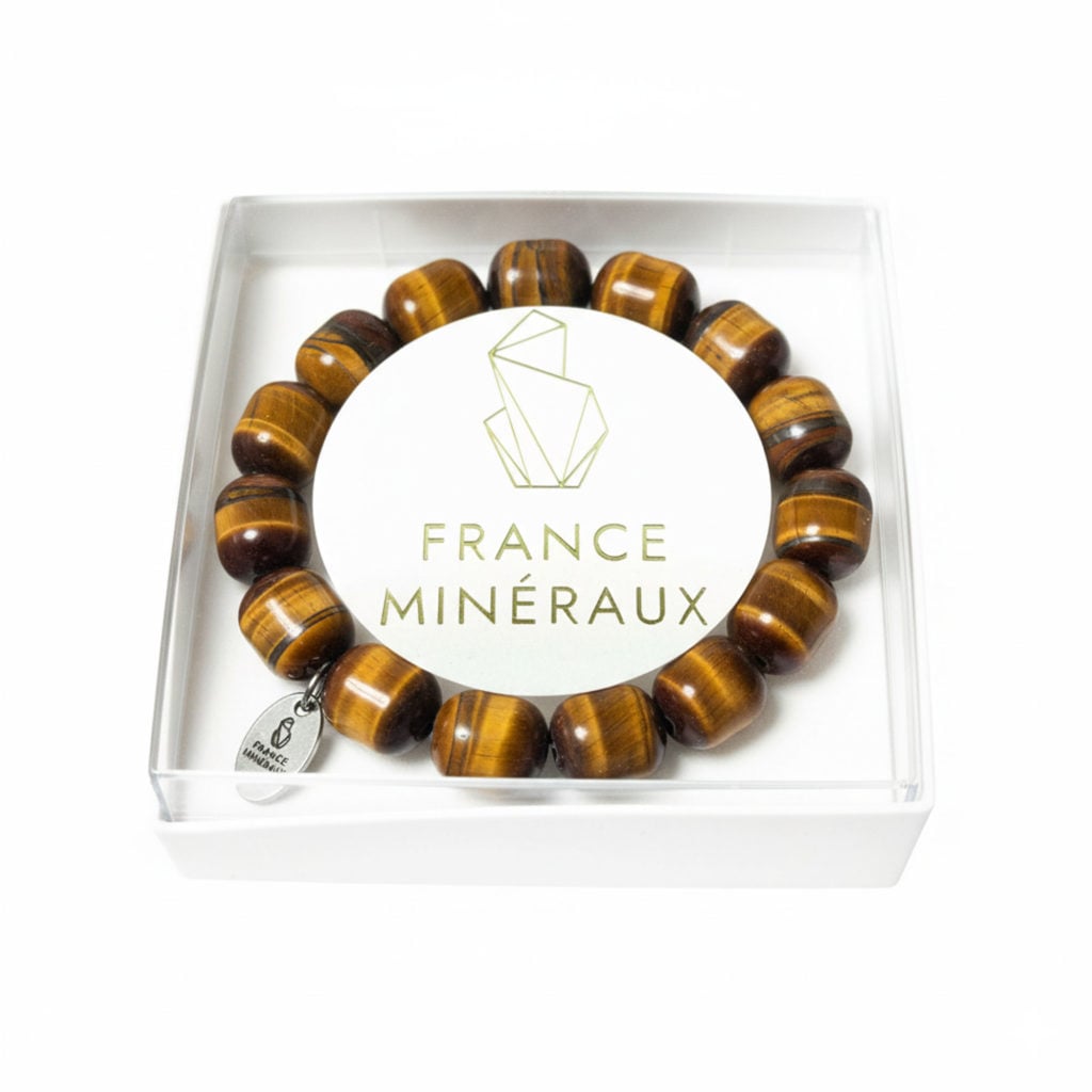 Bracelet Oeil de tigre – Pierres Pépites