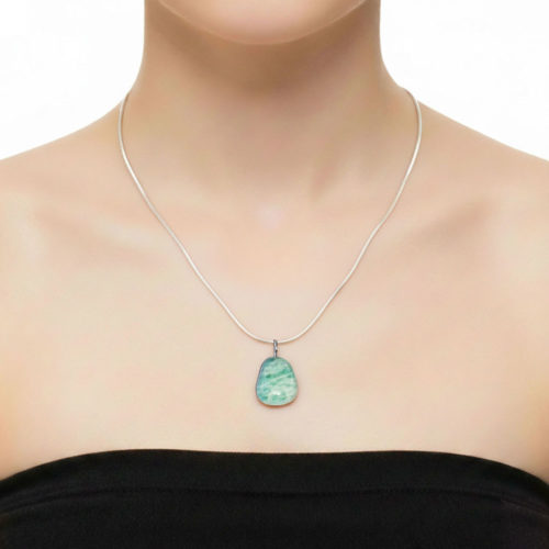 pendentif-amazonite-pierre-roulee