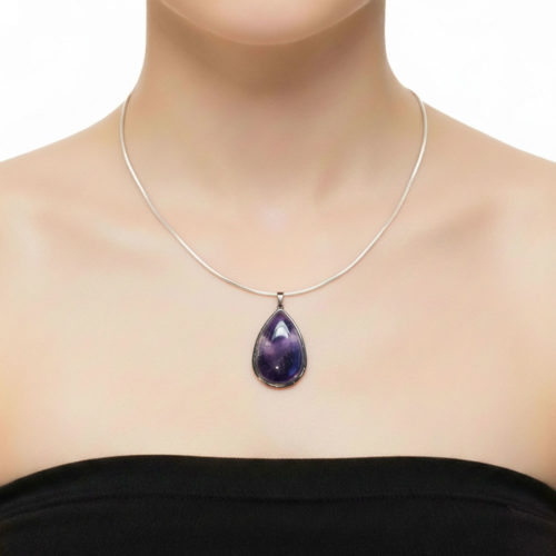 pendentif-amethyste-goutte-montee-acier