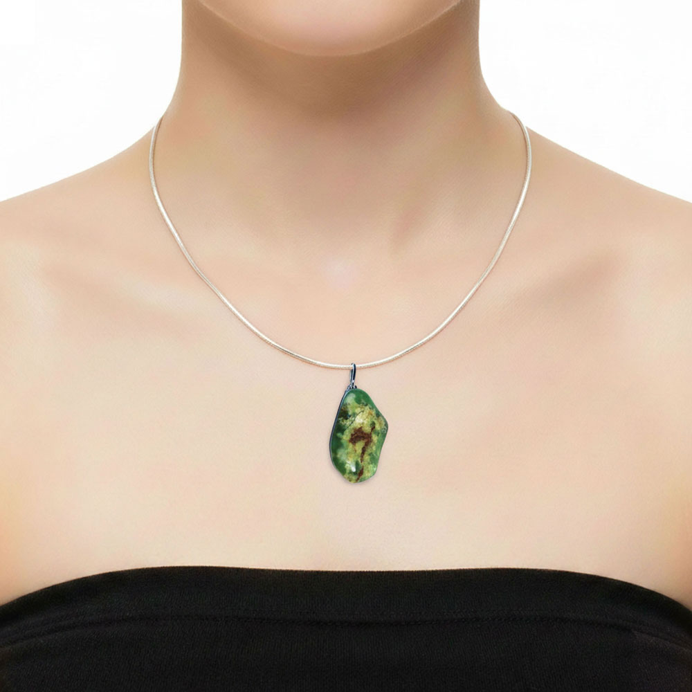 pendentif-chrysoprase-pierre-roulee