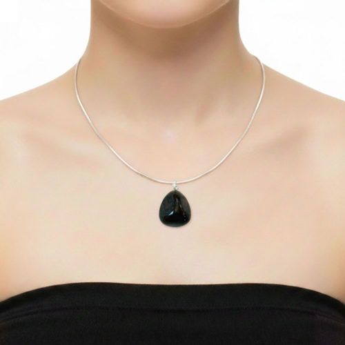 pendentif-obsidienne-acajou-pierre-roulee