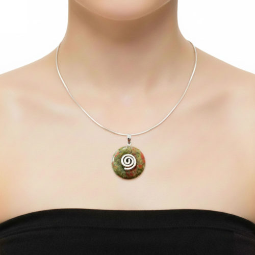 pendentif-pi-chinois-donut-unakite-20mm-argente