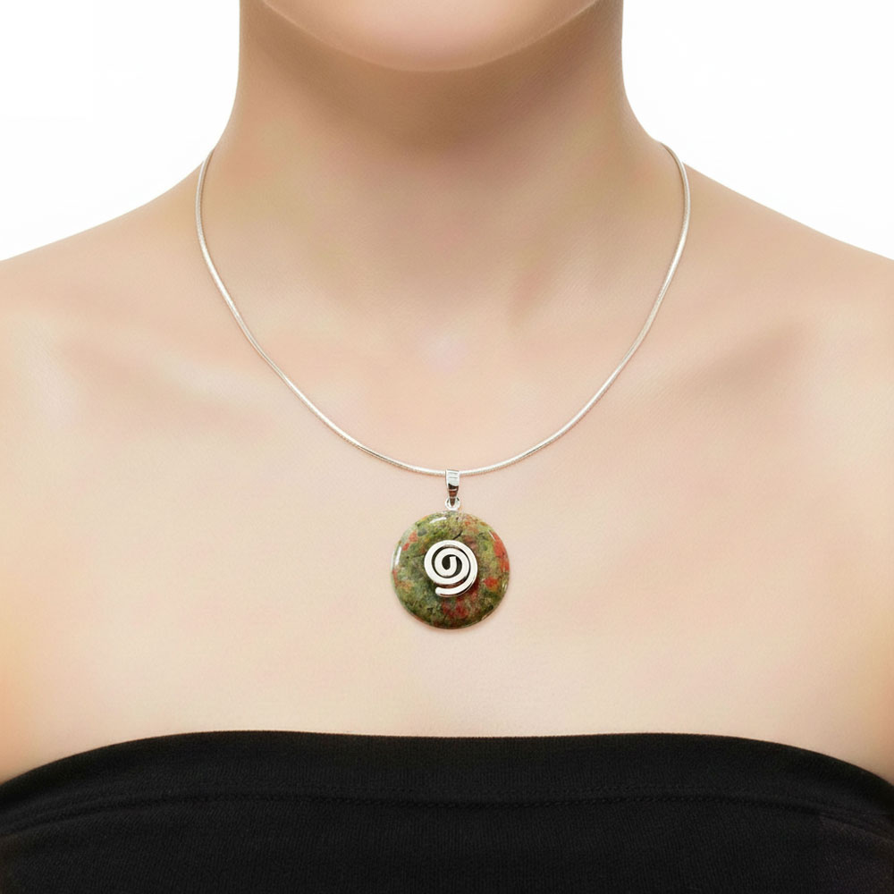 pendentif-pi-chinois-donut-unakite-20mm-argente