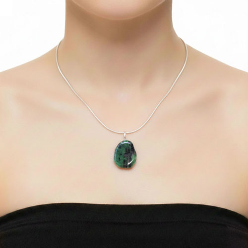 pendentif-rubis-zoizite-pierre-roulee