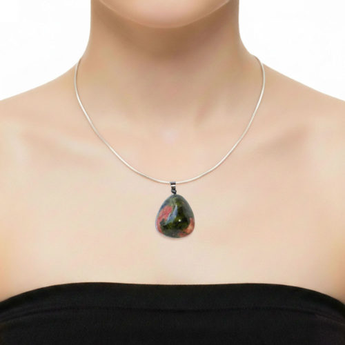 pendentif-unakite-pierre-roulee