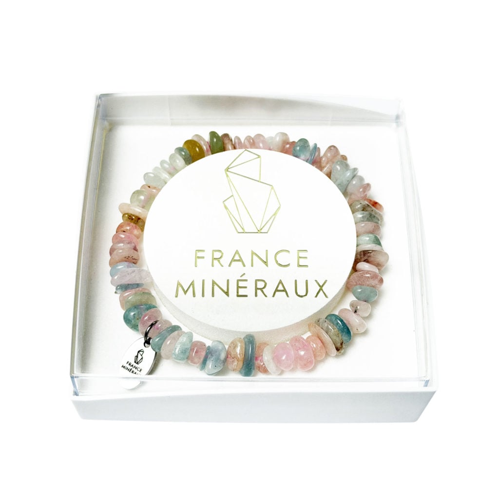 Bracelet Béryl-Multicolore – Baroque 19cm